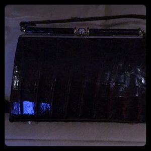Vintage 50’s alligator/crocodile bag